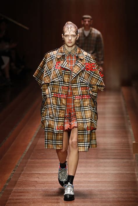 burberry photoshoot|Burberry runway fashion.